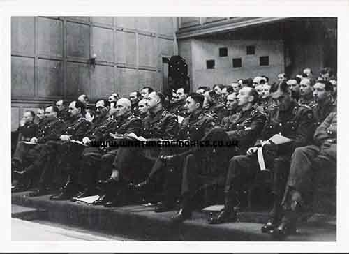 REME officers in conference
